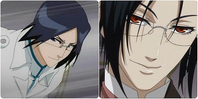 Ilshida Uryuu (Bleach) ve Sebastian Michaelis (Kuroshitsuji)