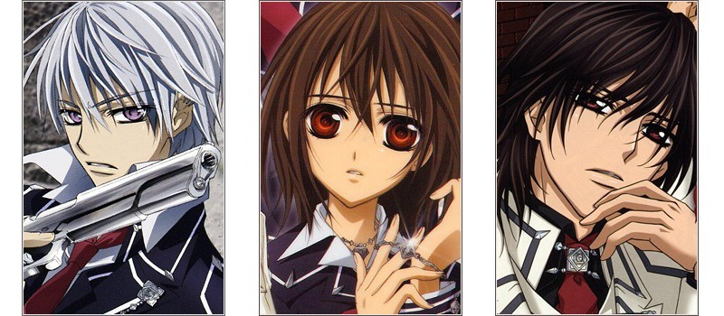 Vampire Knight - Zero Kiryuu →Yuuki Cross← Kaname Kuran