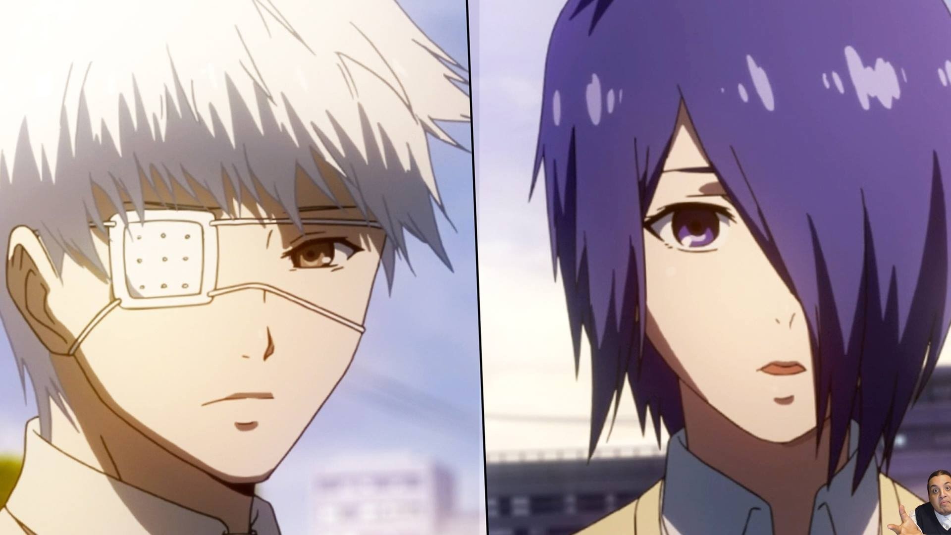 Touka ve Kaneki ( Tokyo Ghoul)