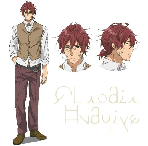 3- Daisuke Namikawa, Gilbert Bougainvillea rolünde.