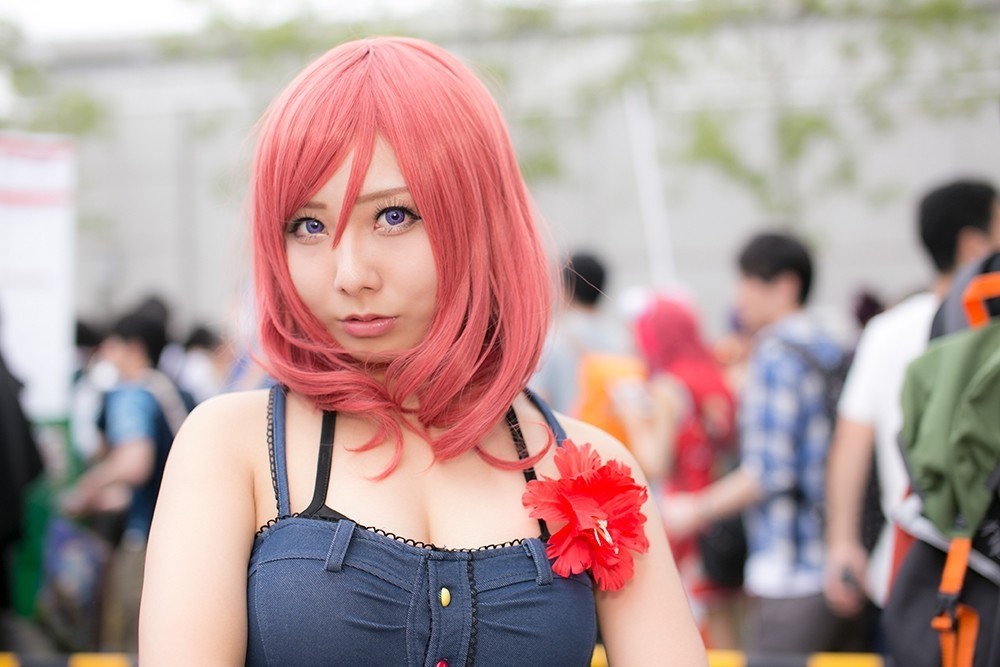 Moe (@lovecook__32)/Maki Nishikino (Swimsuit arc) cosplay