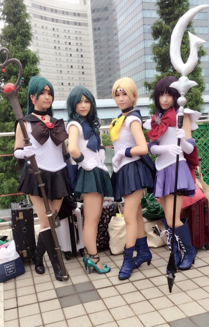 18. Sailor Saturn, Neptune, Uranus ve Pluto (Comiket)