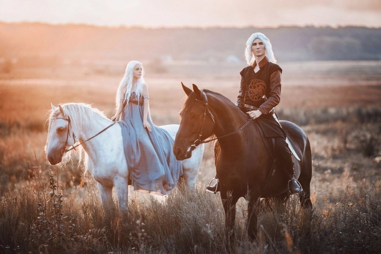 Viserys ve Daenerys Targaryen