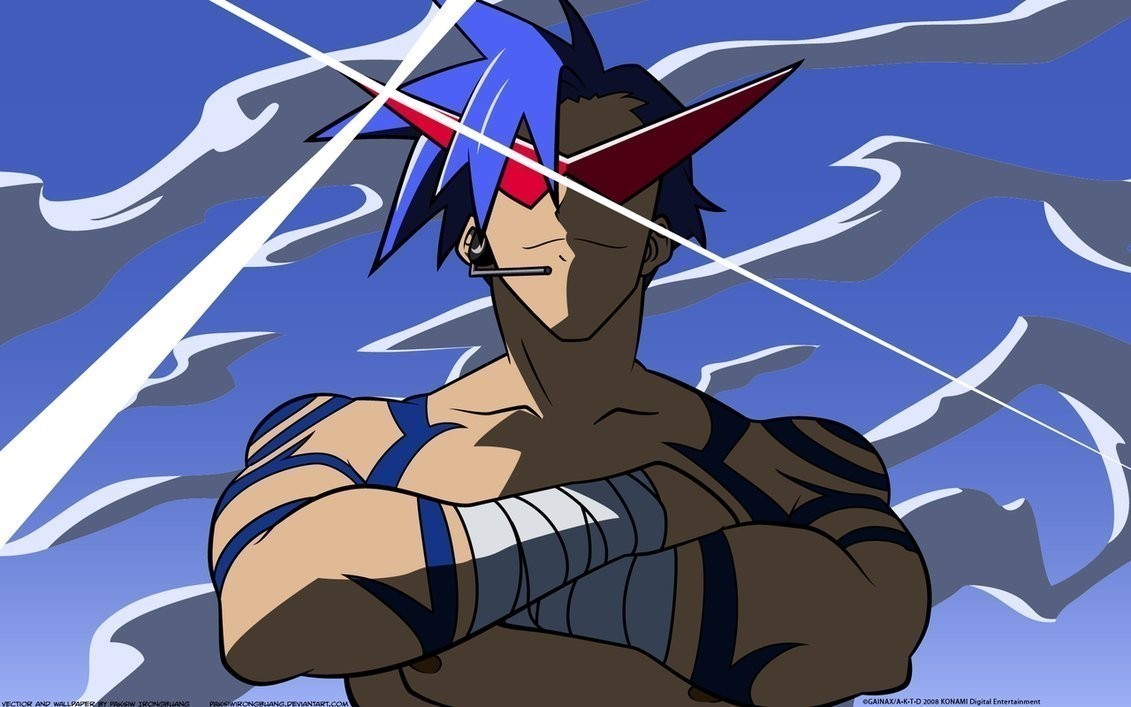Kamina - Tengen Toppa Gurren Lagann Anime ve Manga Serileri - 18.949 Beğeni
