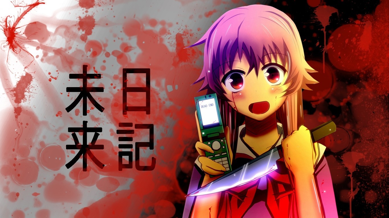 Mirai Nikki'deki Geleceğini Gösteren Telefon: O telefondan bizde olsaydı da geleceğimizi görsek ne güzel olurdu.