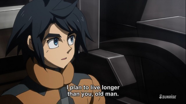 Mobile Suit Gundam: Iron Blooded Orphans Bölüm #7 - Mikazuki'nın Şakası