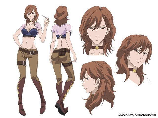 Saika Magoichi rolünde Sayaka Ohara