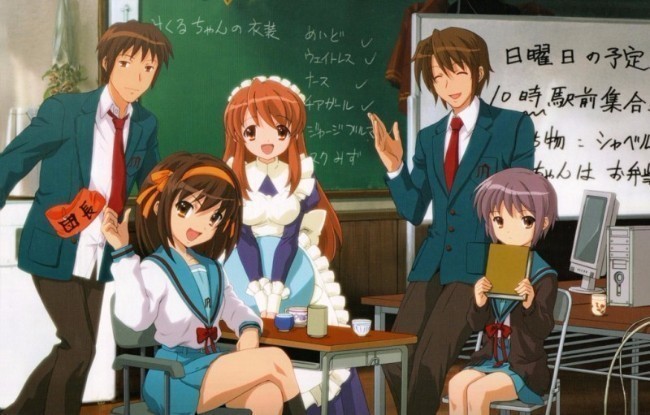 6. The Melancholy of Haruhi Suzumiya (345 oy)