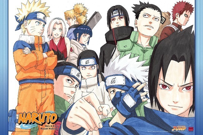 5. Naruto (597 oy)