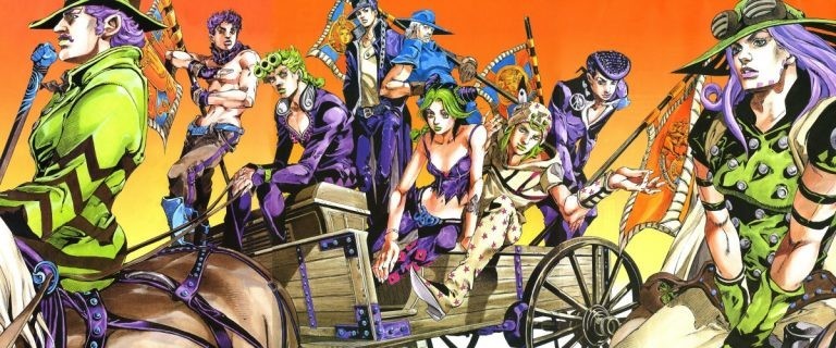 3. JoJo’s Bizarre Adventure (771 oy)