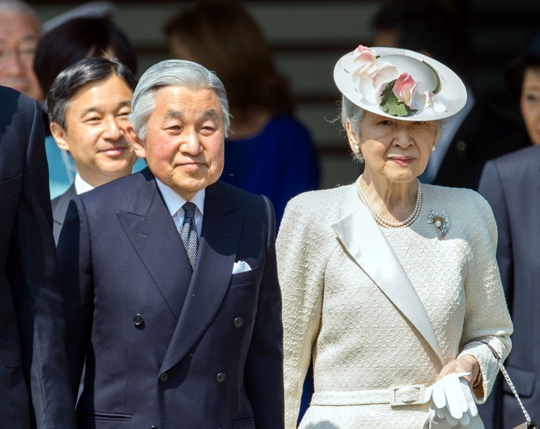 İmparator Akihito ve İmparatoriçe Michiko