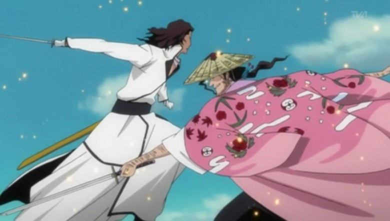 10| Shunsui ve Ukitake vs Coyote Starrk
