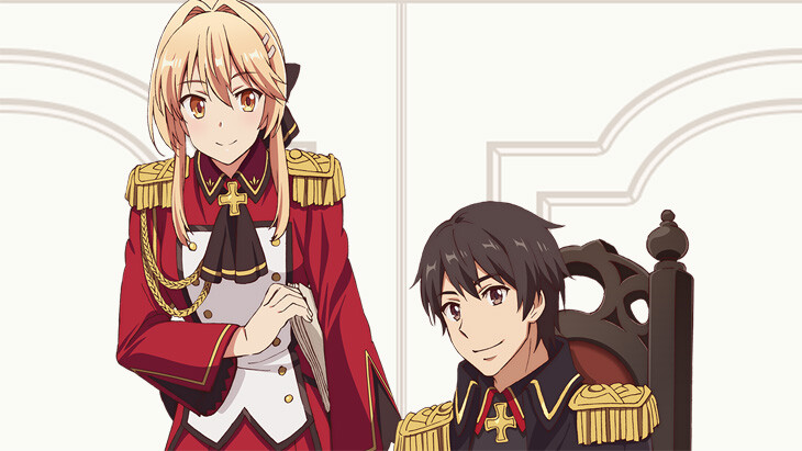 Kazuya Souma (sağda) olarak Yūsuke Kobayashi ve Liscia Elfrieden (solda) olarak Inori Minase