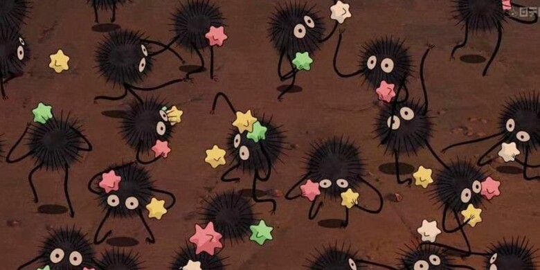 1) Susuwatari, Özellikle de Bir Düzen Hâlinde Çalışırken Sevimlidir — Spirited Away ve My Neighbor Totoro