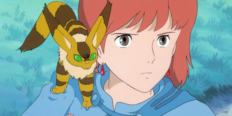 9) Teto, Nausicaä'nın Sevgili Dostu ve Yol Arkadaşı Olur — Rüzgârlı Vadi (1984)