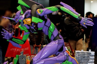 135,000 Yen Evangelion Unit-01 Heykeli Wonder Festivalinde !!