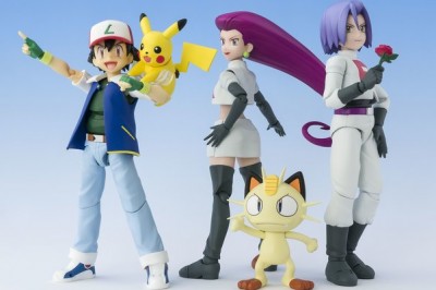 S.H.Figuarts, Ash ve Roket Takımını Bir Araya Getiriyor !!