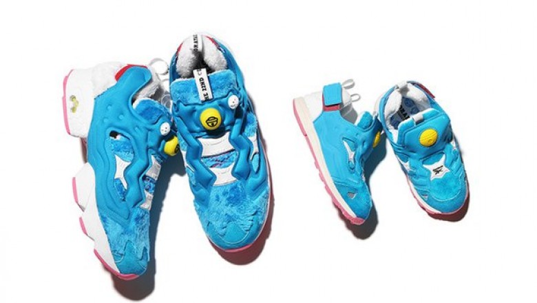 reebok versa pump fury doraemon