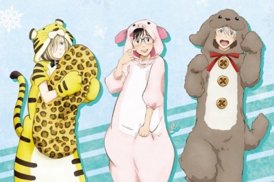 Yuri!!! On Ice Özel Etkinlik Victor, Yuuri ve Yurio İle Kigurumi'da