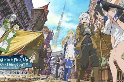 Is it Wrong to Try to Pick Up Girls in a Dungeon? Memoria Freese Oyunu Piyasaya Çıkacak