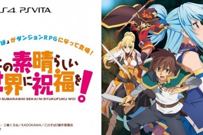 KONOSUBA PS Vita ve PS4'e Geliyor