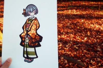 Japon Sanatçı Çizimleri Renklendirmenin İlginç Yöntemini Gösteriyor