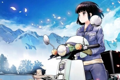 Super Cub Animesinin İlk Tanıtım Videosu Yayınlandı