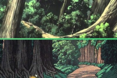 Hasui Kawase'nin Elinden, Tanıdık Gelebilecek Anime Manzaraları