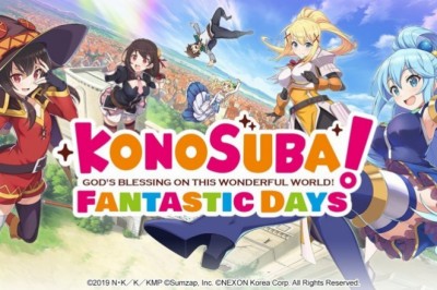 KonoSuba Fantastic Days Mobil Oyununun Erişimi Bütün Dünyaya Açıldı