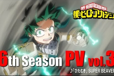 Boku no Hero Academia 6. Sezon için Yeni Fragman, Giriş Şarkısını Önizliyor!